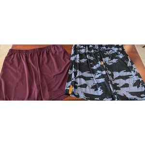 2 Pairs of Men’s XXL Athletic Shorts
